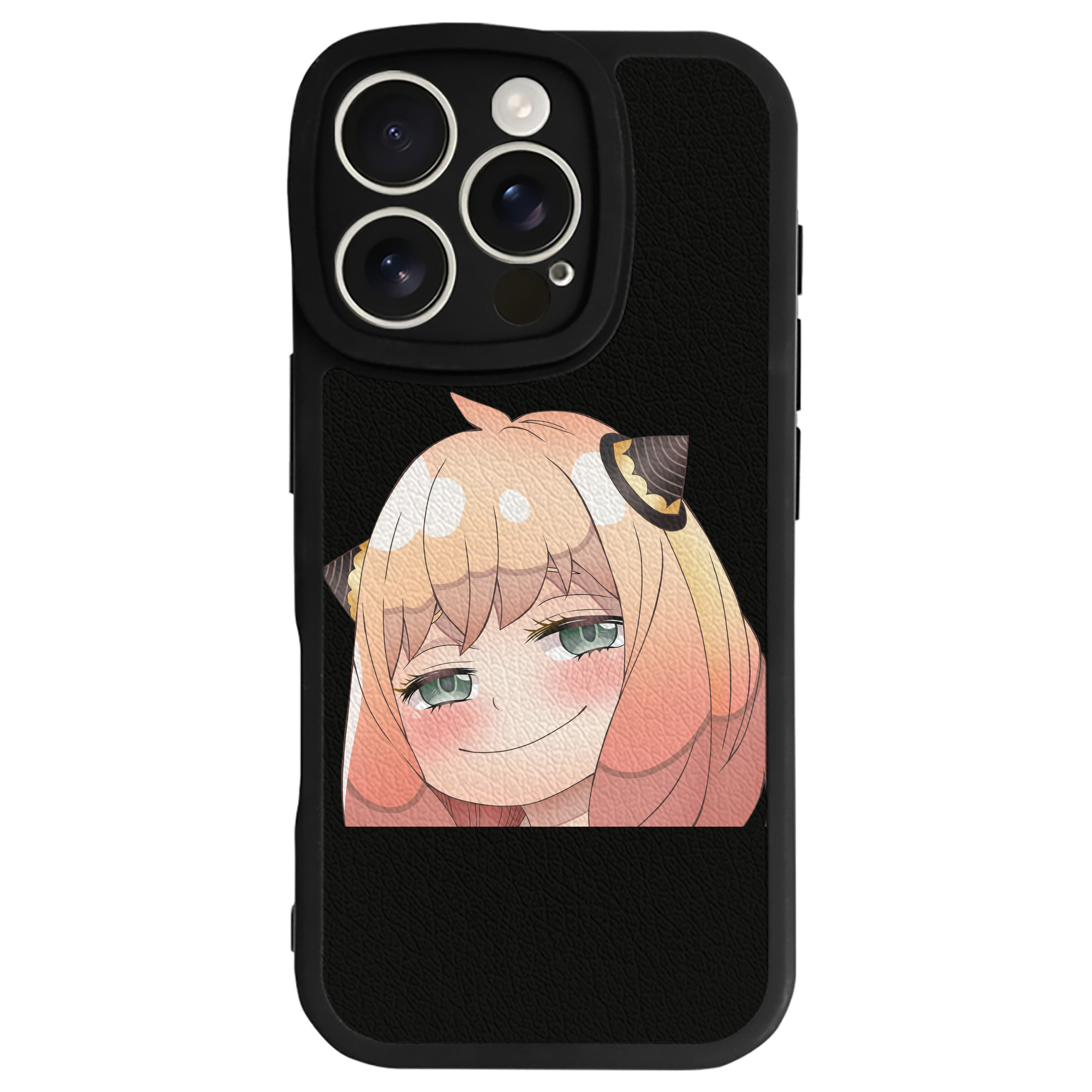 （画像用） SPY×FAMILY间谍家家酒 【iPhone 16シリーズ対応】シリコンスマホケース（レザー調） 材質：シリコン